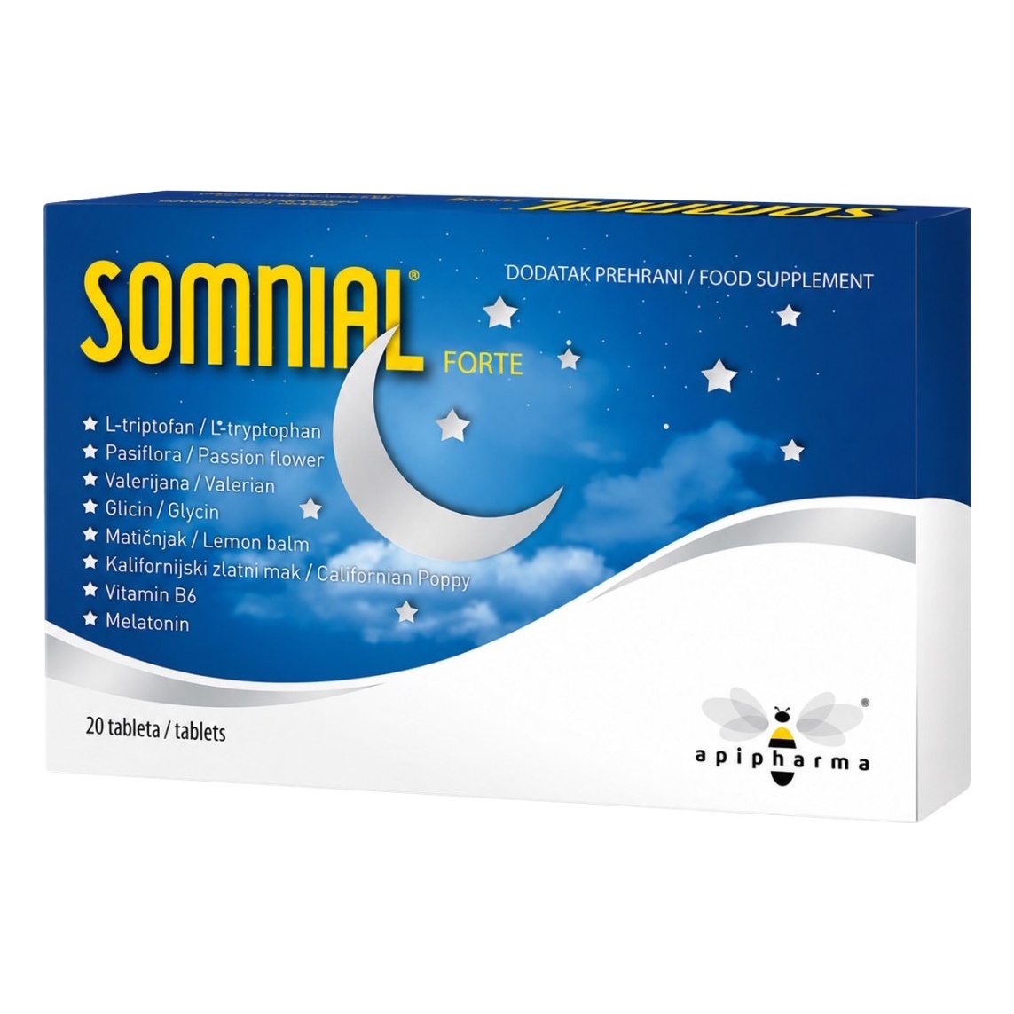Apipharma Somnial Forte 20 tableta