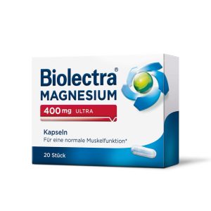 Biolectra, Magnesium 400mg, Ultra, 100 Kapsula